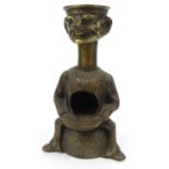 Bronze 'Tough Nut' nutcracker modelled as a sailor, Patent 29795, 20cm long : For Condition