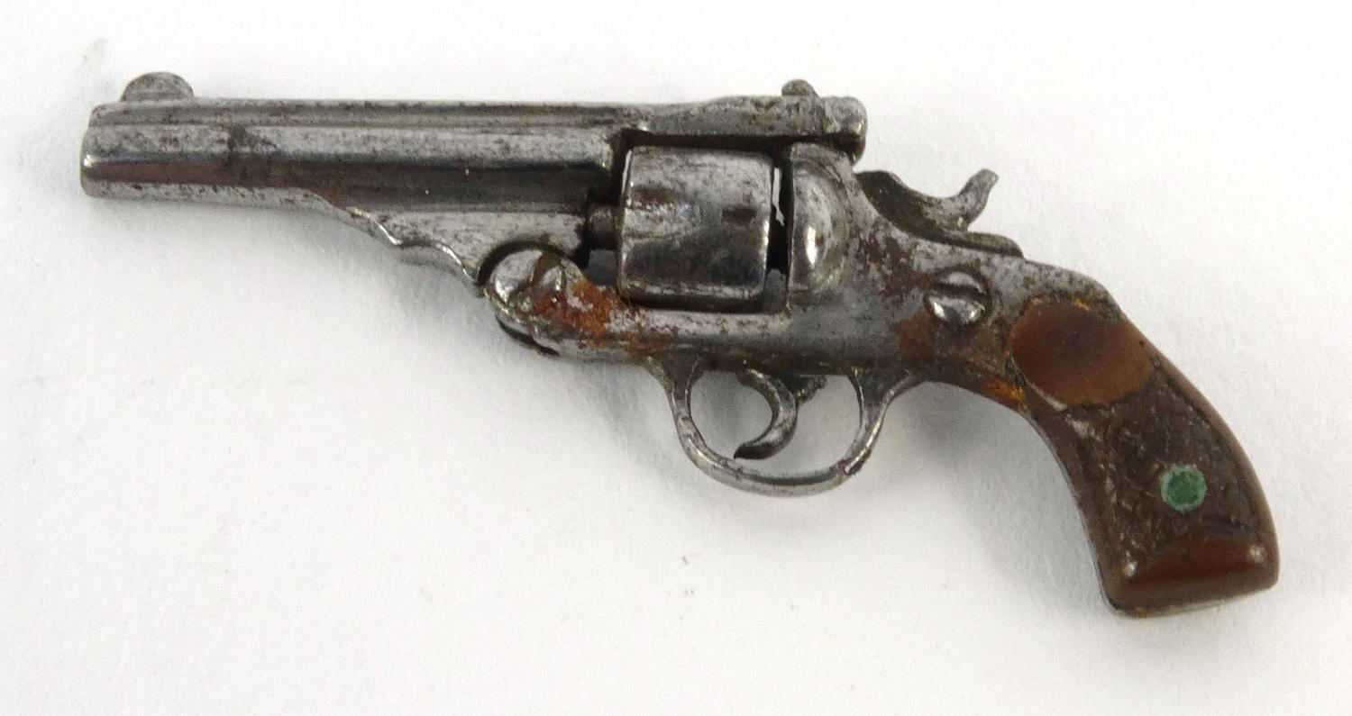 Miniature gun watch key, 3cm long :For Condition Reports please visit www.eastbourneauction.com - Image 2 of 3