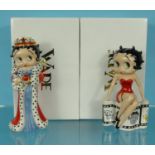 Two boxed Wade limited edition Betty Boop figures, the largest 24cm high : For Condition Reports