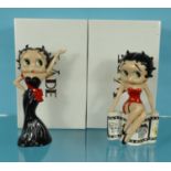 Two boxed Wade limited edition Betty Boop figures, the largest 23cm high : For Condition Reports