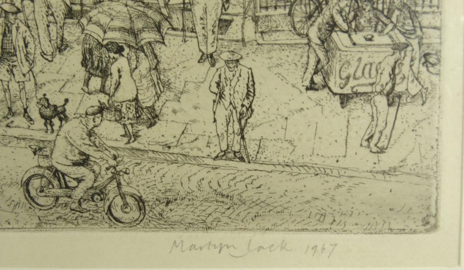 Martyn Lack 1967 - Two etchings titled 'French Harbour' and 'Quayside in France', both - Image 3 of 18