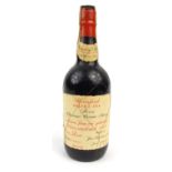 Bottle of Beresford Solera 1914 Amoroso cream sherry, bottle no. 134119 :For Condition Reports