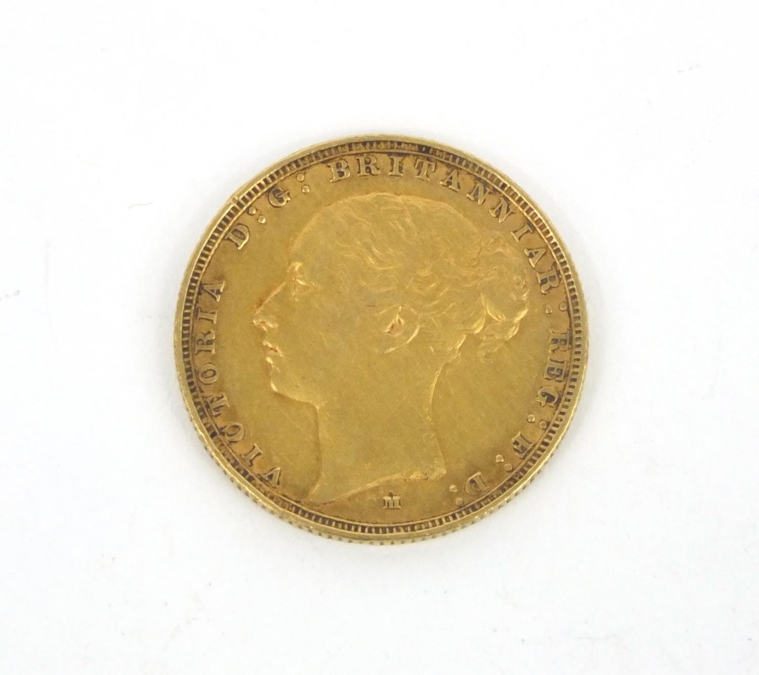 Queen Victoria 1884 gold sovereign