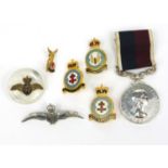 Long Service and Good Conduct medal awarded to U4186512 ACT.SGT.A.W.BLUNDELL RAF, together with a