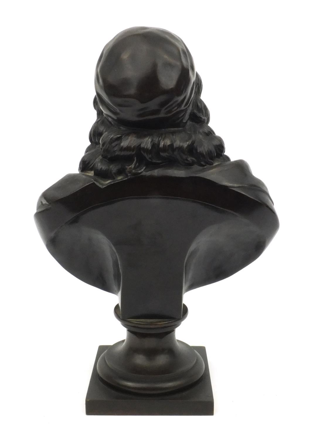 Victorian bronze of the French 17th century playwright Pierre Corneille, 29cm high - Image 3 of 4