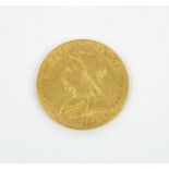 Queen Victoria 1894 gold sovereign