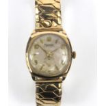 Rotary Supersports 9ct gold wristwatch