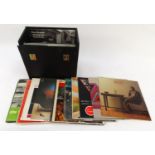 Case of mostly jazz LP records including John Faddis, Mr Prysock, John Barrie, Barney Kessel, etc