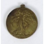 Military interest World War I Victory medal awarded to 4538 PTE.T.H.SMITH PEMBROKE YEO