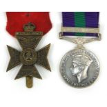 Military interest General Service medal with Palestine bar 1945-48 awarded to 11921212 SIGMN.P.