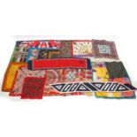 Selection of vintage lady's silk scarves including Claude d'Arcy coaching example, Roger L. Paris,