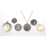 Group of 19th century and later coinage including some silver examples - 1889 crown, 1903 $1,