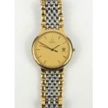 Omega DeVille quartz wristwatch, numbered 53416621 to the back, 3.3cm diameter