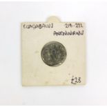 Antoninianus Euagabaius 218-222 Roman coin, 2.2cm diameter