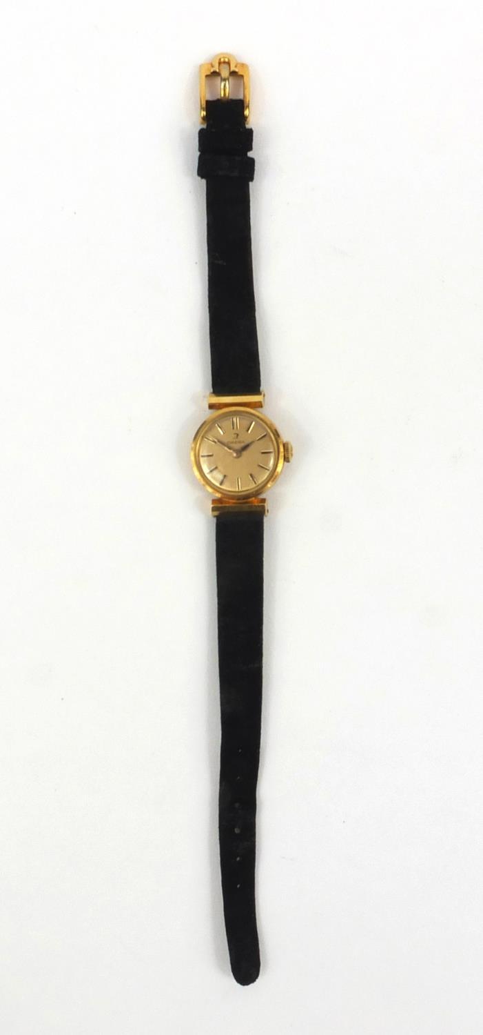 Omega 18ct gold lady's wristwatch - Image 5 of 7