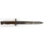 Military interest bayonet, 36cm long