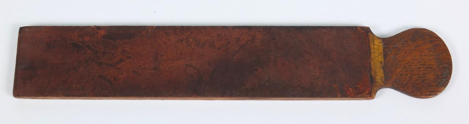 Mappin & Webb oak cased set of two gentleman's ivory handled cut throat razors, Toulmin & Gale, - Image 4 of 6