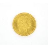 Austrian Imperium Austriacum 1892 20fr gold coin
