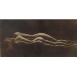 Francis Kelly - Limited edition print of a reclining nude male and female, titled 'Two', numbered