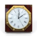 Imhof Swiss strut clock, 12cm high