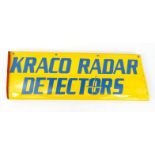 Kraco Radar Detectors' Indie 500 Car aerofoil from Michael Andretti's 1987 Cosworth racing car (This