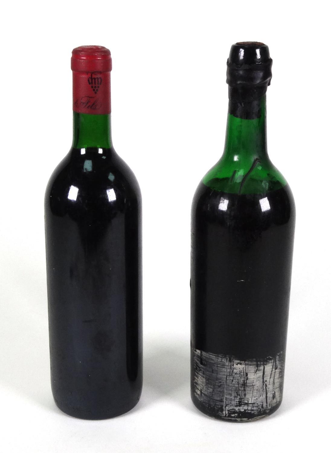 Bottle of 1990 Chateau de Grange red wine, together with a bottle of Croft 1963 vintage port - Image 4 of 4