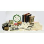 Collection of military interest items all relating to Major R.K. Lamphugh, including officer's