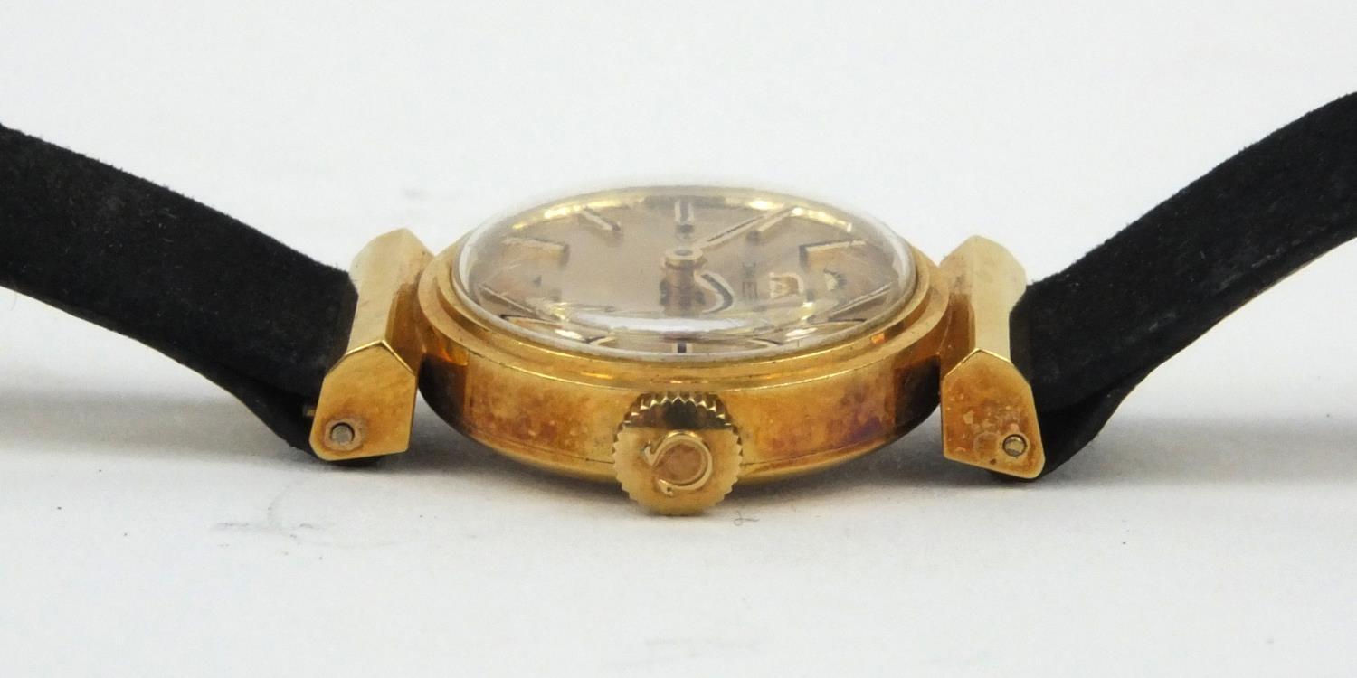 Omega 18ct gold lady's wristwatch - Image 2 of 7