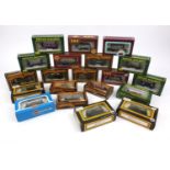 Collection of boxed 00 gauge model railway advertising wagons including Replica Railways, Airfix and