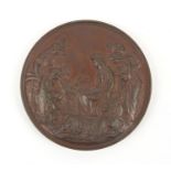 Victorian bronze prize medal - 1862 Londini Honoris Causa awarded to R. Mylne, Class 1, 7.5cm