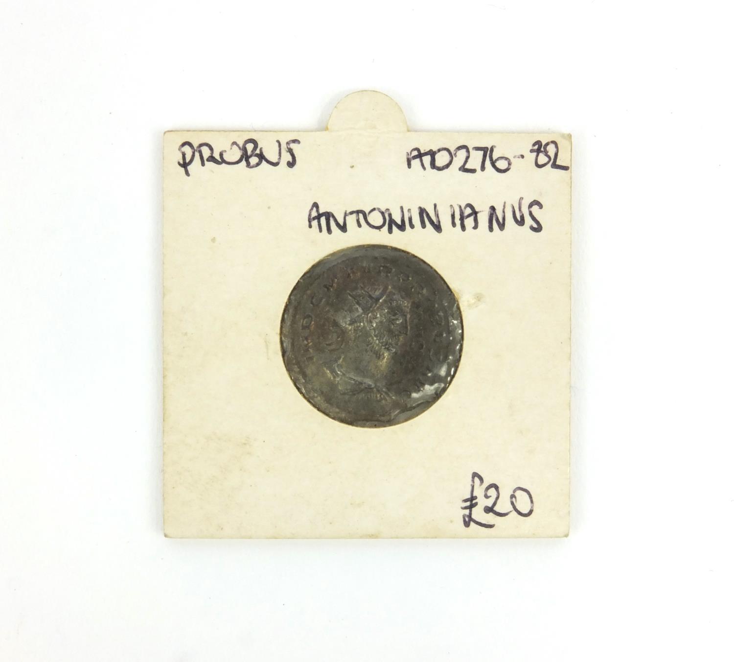 Antoninianus Probus AD276-82 Roman coin, 2.5cm diameter