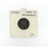 Antoninianus Probus AD276-82 Roman coin, 2.4cm diameter