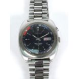 Seiko Bell-matic stainless steel gentleman's wristwatch, numbered 252153 to the back