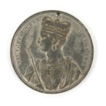 Medal commemorating Victoria Queen of England's Coronation on June 28th 1838, 6cm diameter