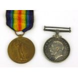 Military interest World War I medals awarded to 206147 PTE.R.C.COVENEV HAMPS.R