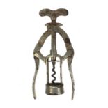 Heeley's double lever patent A1 corkscrew, Underwood Haymarket, London, 17cm high when closed :