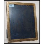 A large silver hallmarked 20th century easel picture frame stamped for Sheffield 1992.