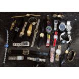 A collection of watches to include Corvair Automatic, Ingersoll cocktail watch, ,