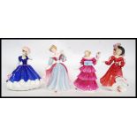 A collection of 4 Royal Doulton figures -  Figure of the Year Collection.