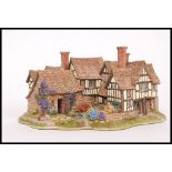 LILLIPUT LANE: An original Lilliput Lane ' The Almonry ' 119 ceramic cottage,