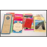 A collection of 20th century road maps to include Ordnance Survey amongst others