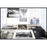 A large collection of large vintage and retro amateur landscape and  architectural  photograph