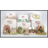 LILLIPUT LANE: A collection of 6x  boxed Lilliput Lane ceramic cottages - Rustic Root House,