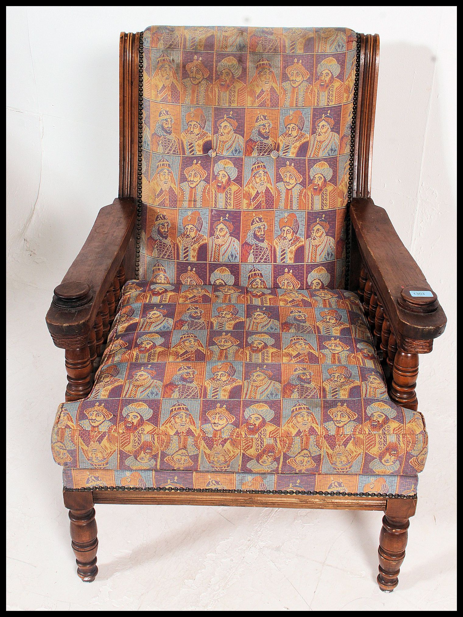 An unusual Turkish armchairs. - Image 3 of 4