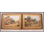 After Sylvester Skinner. A pair of framed and glazed early 20th century prints.