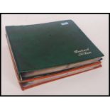 British topographical multi view postcard collection in two albums. Over 600 cards.