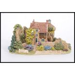 LILLIPUT LANE: Original boxed Lilliput Lane ceramic cottage L2103 Scotney Castle Gardens,