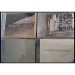 Vintage original photograph selection (mostly larger size) in x2 folders.