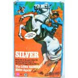 MARX LONE RANGER; An original vintage Marx Toys Lone Ranger ' Silver ' horse playset figure,