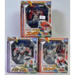 TRANSFORMERS: A collection of 3x Japanese issue Takara Tomy Transformers - each in original boxes